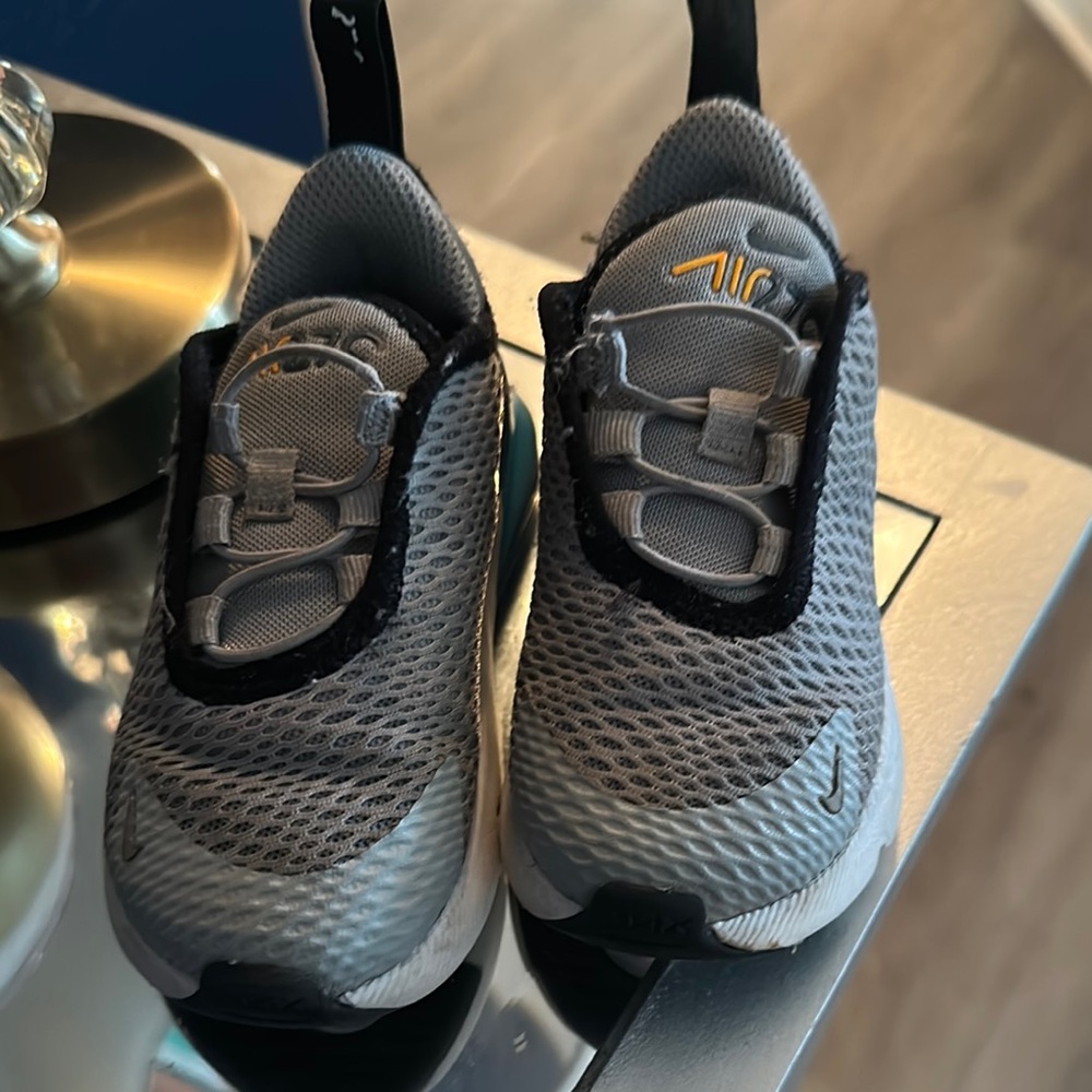 Kids Nike Gray Sneakers
